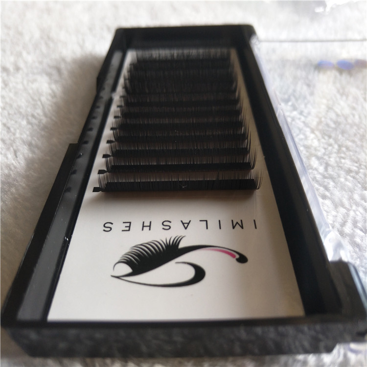  2019 new entering 12 MM permanent professional false eyelashes extensions set